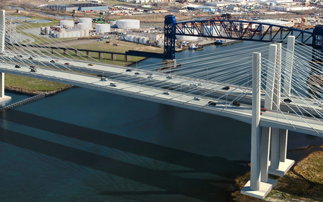 Goethals Bridge. New York to New Jersey